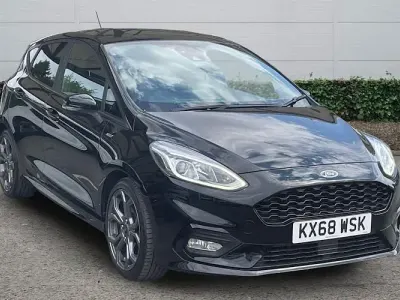Used Ford Fiesta ST-Line 140 HP (102 kW) 2019 Black Hatchback