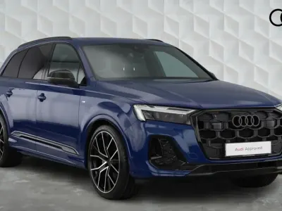 Used Audi Q7 Black Edition 281 HP (206 kW) 2025 Ascari blue SUV