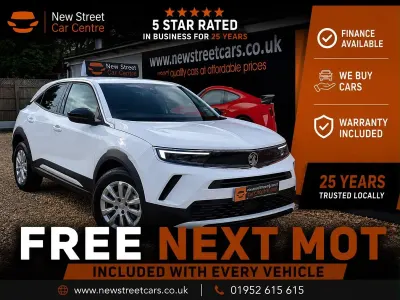 Used Vauxhall Mokka Design Edition 100 HP (73 kW) 2022 White SUV