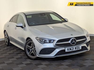 used Mercedes CLA200 CLA Class 1.3AMG Line Coupe 7G-DCT Euro 6 (s/s) 4dr REVERSING CAMERA HEATED SEATS Saloon