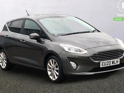 Used Ford Fiesta Titanium 125 HP (91 kW) 2020 Grey Hatchback