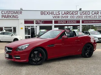 Used Mercedes SLK350 AMG 2011 Red Cabriolet