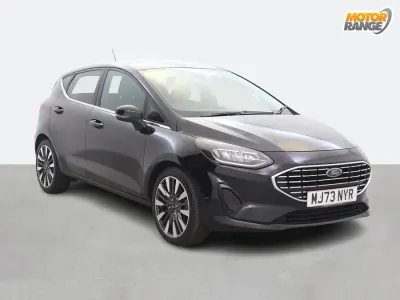 Usado Ford Fiesta Titanium X 2023 Negro Utilitario