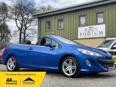 Used Peugeot 308 CC 2009 Blue Cabriolet