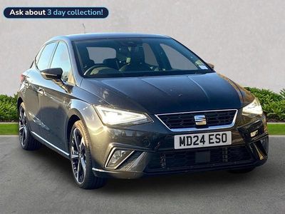 Black Used 2024 Seat Ibiza FR Sport Hatchback | £17,692 (Fair price)