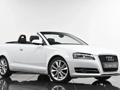 Used Audi A3 Cabriolet Sport 105 HP (77 kW) 2012 White Cabriolet