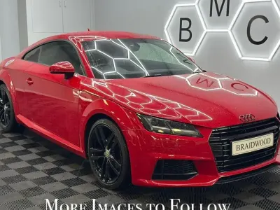 Used Audi TT S-Line 184 HP (135 kW) 2015 Red Coupe