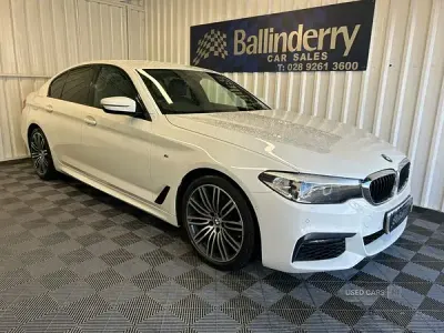 Used BMW 520 M Sport 187 HP (137 kW) 2019 White Sedan