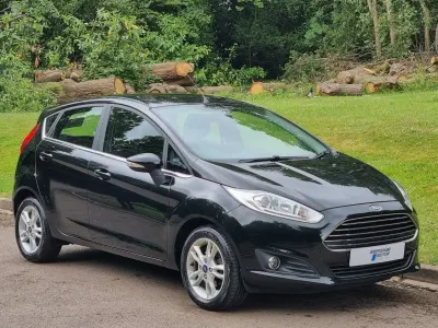Used Ford Fiesta Zetec 100 HP (73 kW) 2017 Black Hatchback