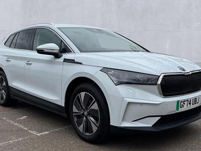 Used Skoda Enyaq iV 210 kW (286 HP) 2024 Moon white SUV