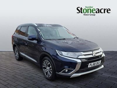 Blue Used 2018 Mitsubishi Outlander SUV | £11,311 (Fair price)
