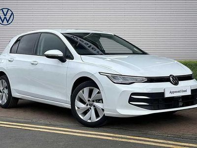 New VW Golf VIII Match 115 HP (84 kW) 2025 White Hatchback