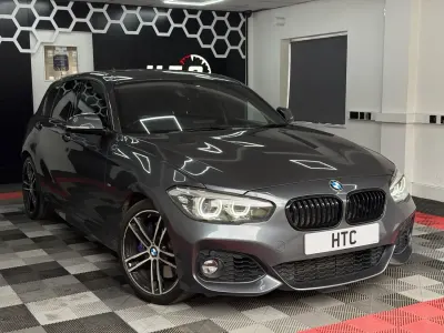 Usado BMW 118 Efficient Dynamics 2019 Gris Utilitario