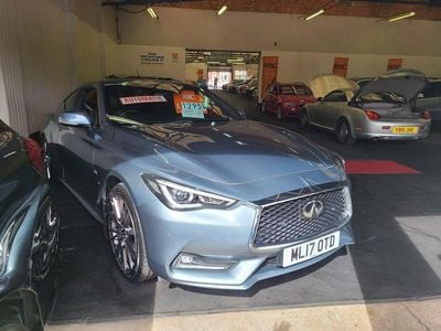 Used Infiniti Q60 Sport Tech 211 HP (155 kW) 2017 Blue Coupe