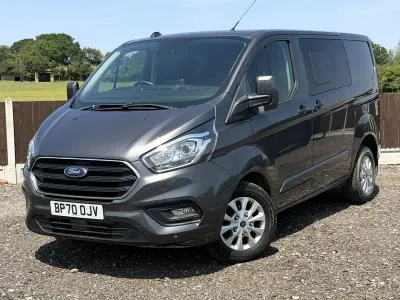 Used Ford Transit Custom Limited 130 HP (95 kW) 2021 Grey Van