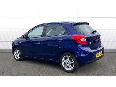 Used Ford Ka Plus Zetec 85 HP (62 kW) 2018 Blue Hatchback