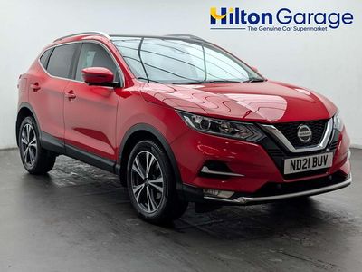 Used Nissan Qashqai N-Connecta 2021 Red SUV