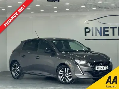 Used Peugeot 208 Allure Premium 75 HP (55 kW) 2022 Grey Hatchback