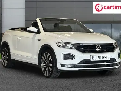Used VW T-Roc R-line 150 HP (110 kW) 2020 White SUV
