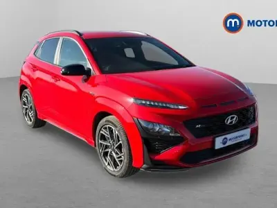 Gebraucht Hyundai Kona N Line 120 PS (88 kW) 2022 Rot SUV