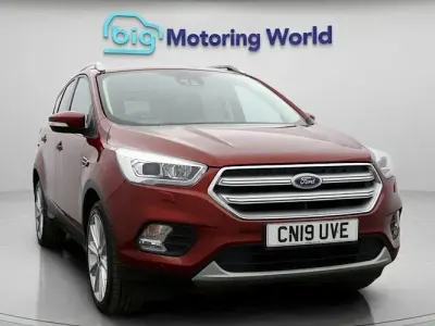 Used Ford Kuga Titanium X 150 HP (110 kW) 2019 Red SUV