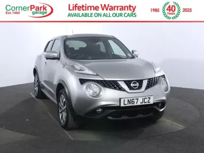 Used Nissan Juke Tekna 117 HP (86 kW) 2017 Silver SUV
