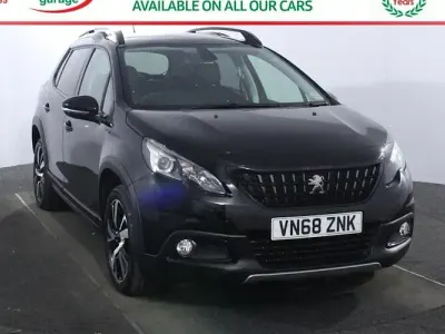 Used Peugeot 2008 GT-line 131 HP (96 kW) 2019 Black SUV