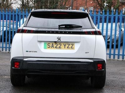 Used Peugeot e-2008 GTi 100 kW (136 HP) 2022 White SUV