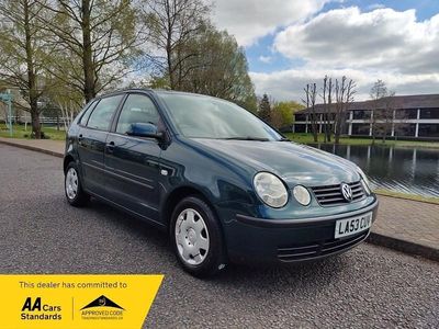 Used VW Polo SE 75 HP (55 kW) 2004 Green Hatchback