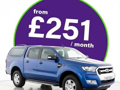 Blue Used 2017 Ford Ranger Limited Pickup | £12,495 (Expensive)