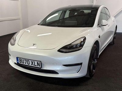 Used Tesla Model 3 Long Range AWD 366 kW (498 HP) 2020 White Sedan