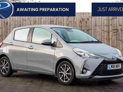 Grey Used 2018 Toyota Yaris Hybrid Hatchback | £12,695 (Good price)