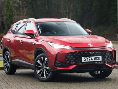 Used MG HS Trophy 169 HP (124 kW) 2024 Red SUV