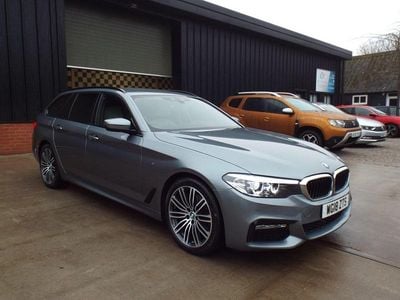 Blue Used 2018 BMW 530 M Sport Estate | £22,795 (Fair price)