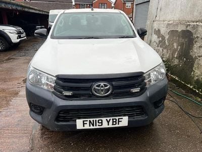 White Used 2019 Toyota HiLux Active Pickup | £13,994