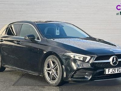Black Used 2021 Mercedes A200 AMG line Hatchback | £17,446 (Good price)