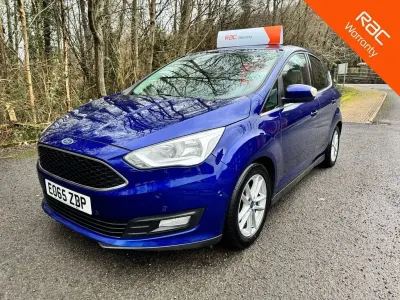 Used Ford C-MAX Zetec 120 HP (88 kW) 2015 Blue MPV