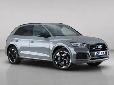 Used Audi Q5 Black Edition 190 HP (139 kW) 2019 Grey SUV
