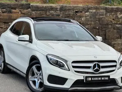 Used Mercedes GLA220 AMG line 170 HP (125 kW) 2014 White SUV