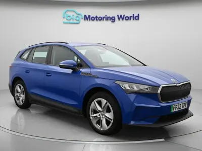 Used Skoda Enyaq iV 150 kW (204 HP) 2022 Blue SUV