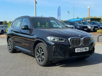 Used BMW X3 M Sport 292 HP (214 kW) 2022 Black SUV