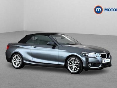 Used BMW 218 Comfort Edition 136 HP (100 kW) 2020 Grey Cabriolet