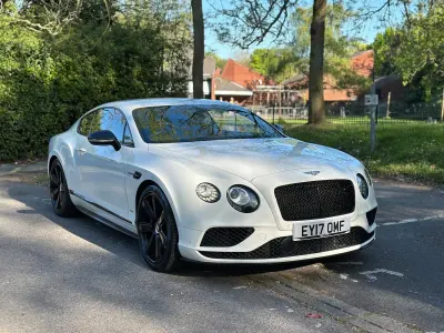 Used Bentley Continental 528 HP (388 kW) 2017 White Coupe