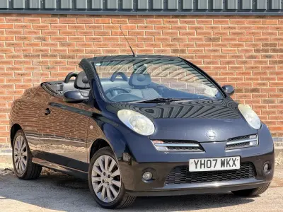 Used Nissan Micra C+C 2007 Black Cabriolet