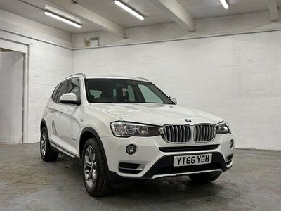White Used 2016 BMW X3 xLine SUV | £11,975 (Fair price)