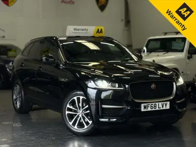 Used Jaguar F-Pace R-Sport 180 HP (132 kW) 2018 Black SUV