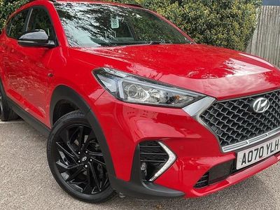 Używany Hyundai Tucson N Line 136 KM (100 kW) 2020 Czerwony SUV