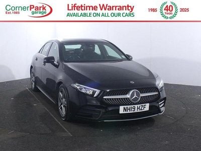 Used Mercedes A180 AMG line 116 HP (85 kW) 2019 Black Sedan