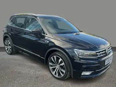 Used VW Tiguan R-line 150 HP (110 kW) 2016 Black SUV