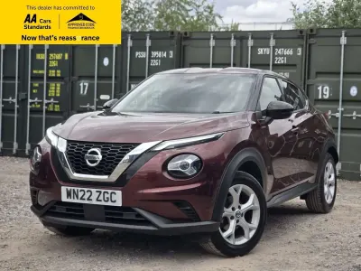 Used Nissan Juke N-Connecta 114 HP (83 kW) 2022 Red SUV
